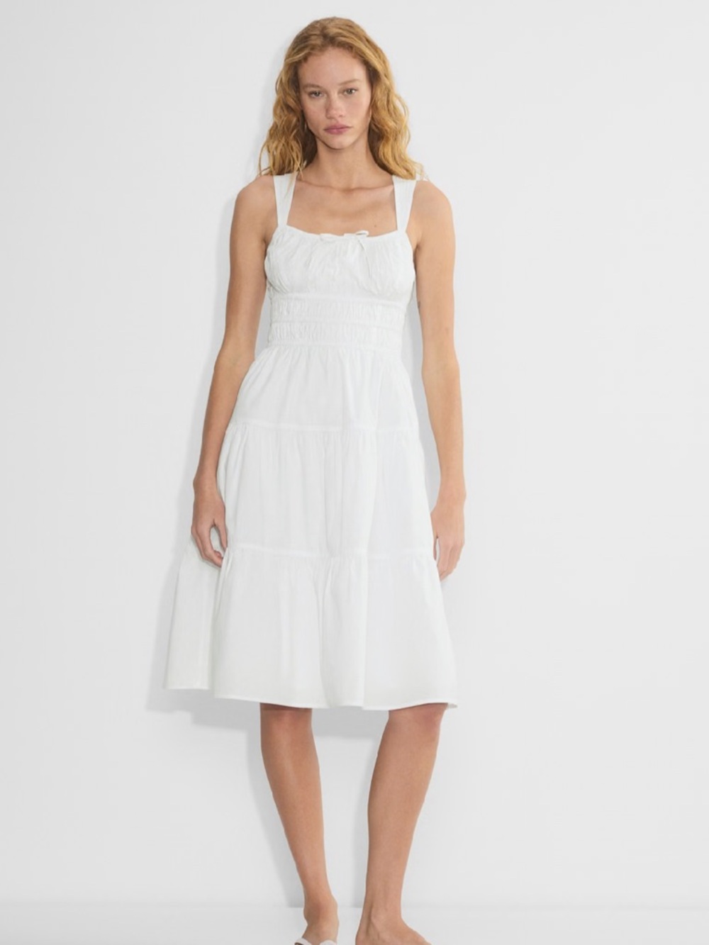 Aritzia Sunday Best Martine Poplin Dress